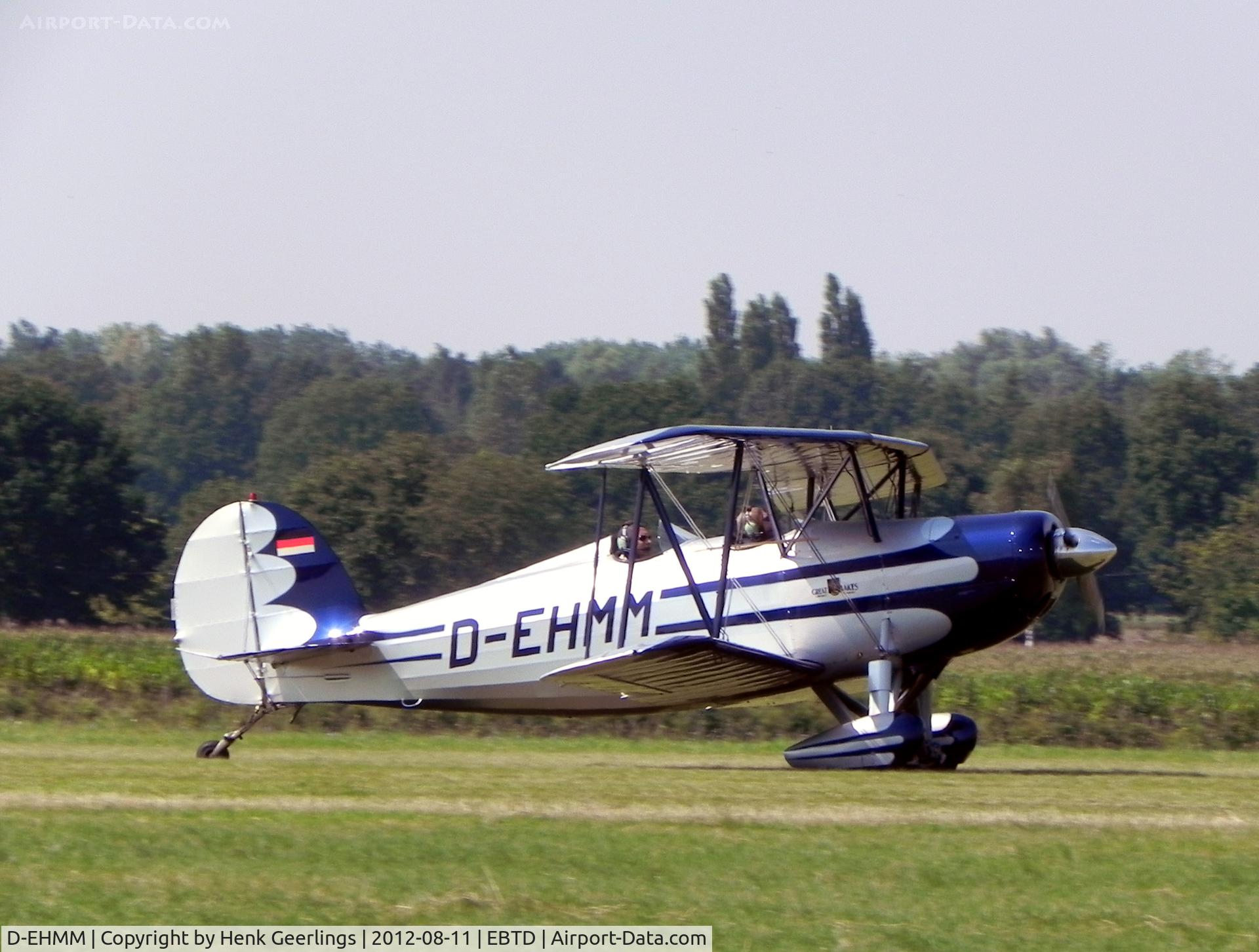 D-EHMM, Great Lakes 2T-1 Sport Trainer C/N 0762, Fly In , Schaffen Diest