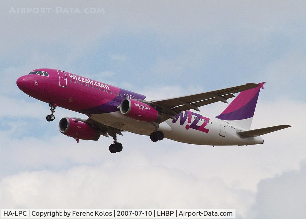 HA-LPC, 1998 Airbus A320-233 C/N 892, Ferihegy