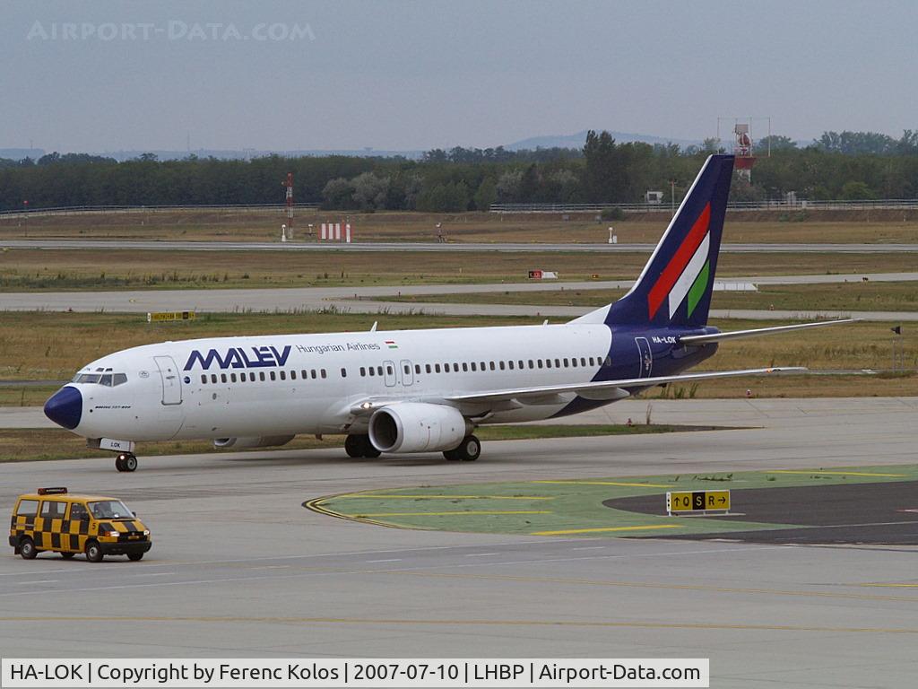 HA-LOK, 2004 Boeing 737-8Q8 C/N 30669, Ferihegy