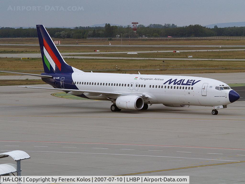 HA-LOK, 2004 Boeing 737-8Q8 C/N 30669, Ferihegy