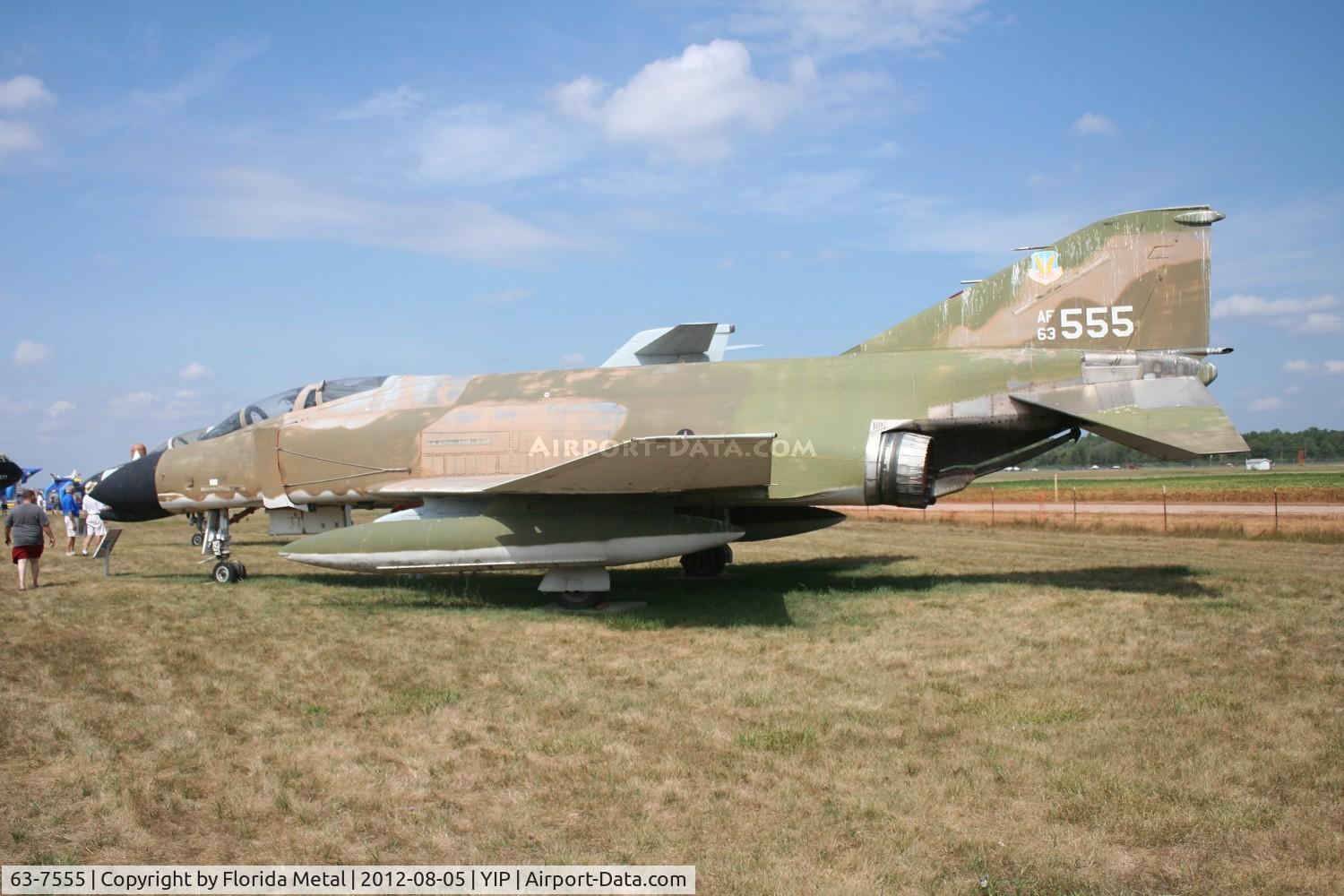 63-7555, 1964 McDonnell F-4C-24-MC Phantom II C/N 592, F-4C Phantom II