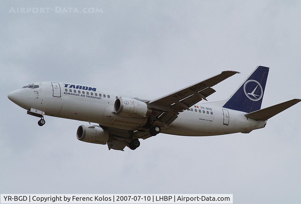 YR-BGD, 1994 Boeing 737-38J C/N 27182/2663, Ferihegy