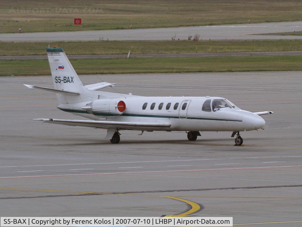 S5-BAX, 1985 Cessna S550 Citation IIS C/N S550-0028, Ferihegy