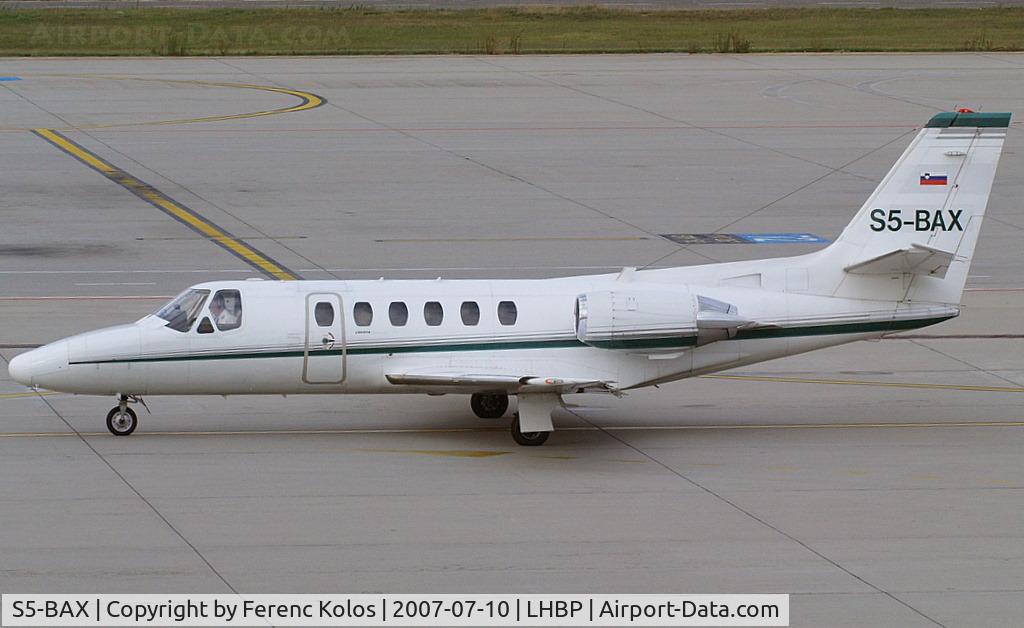 S5-BAX, 1985 Cessna S550 Citation IIS C/N S550-0028, Ferihegy