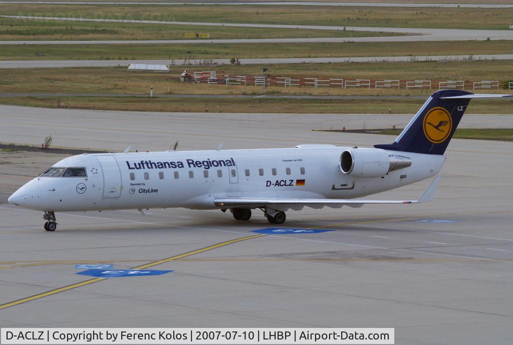 D-ACLZ, 1996 Canadair CRJ-200LR (CL-600-2B19) C/N 7121, Ferihegy