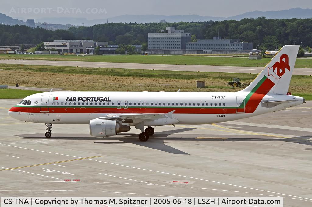 CS-TNA, 1991 Airbus A320-211 C/N 185, TAP Air Portugal old c/s CS-TNA 