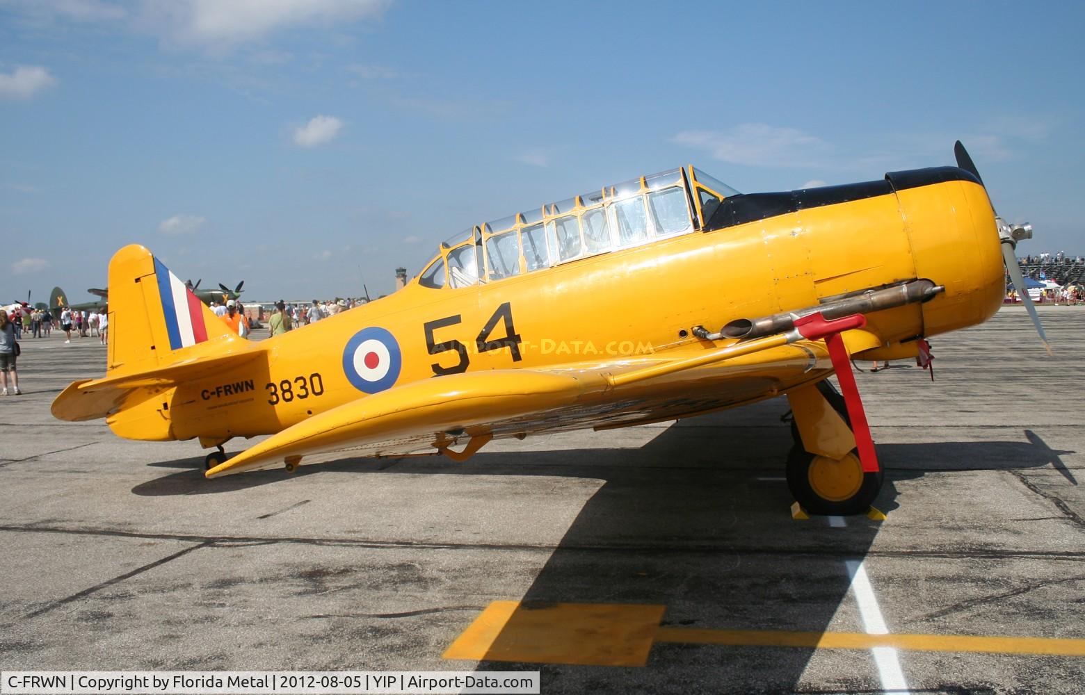 C-FRWN, 1942 Noorduyn AT-16 Harvard II C/N 81-4097, Harvard