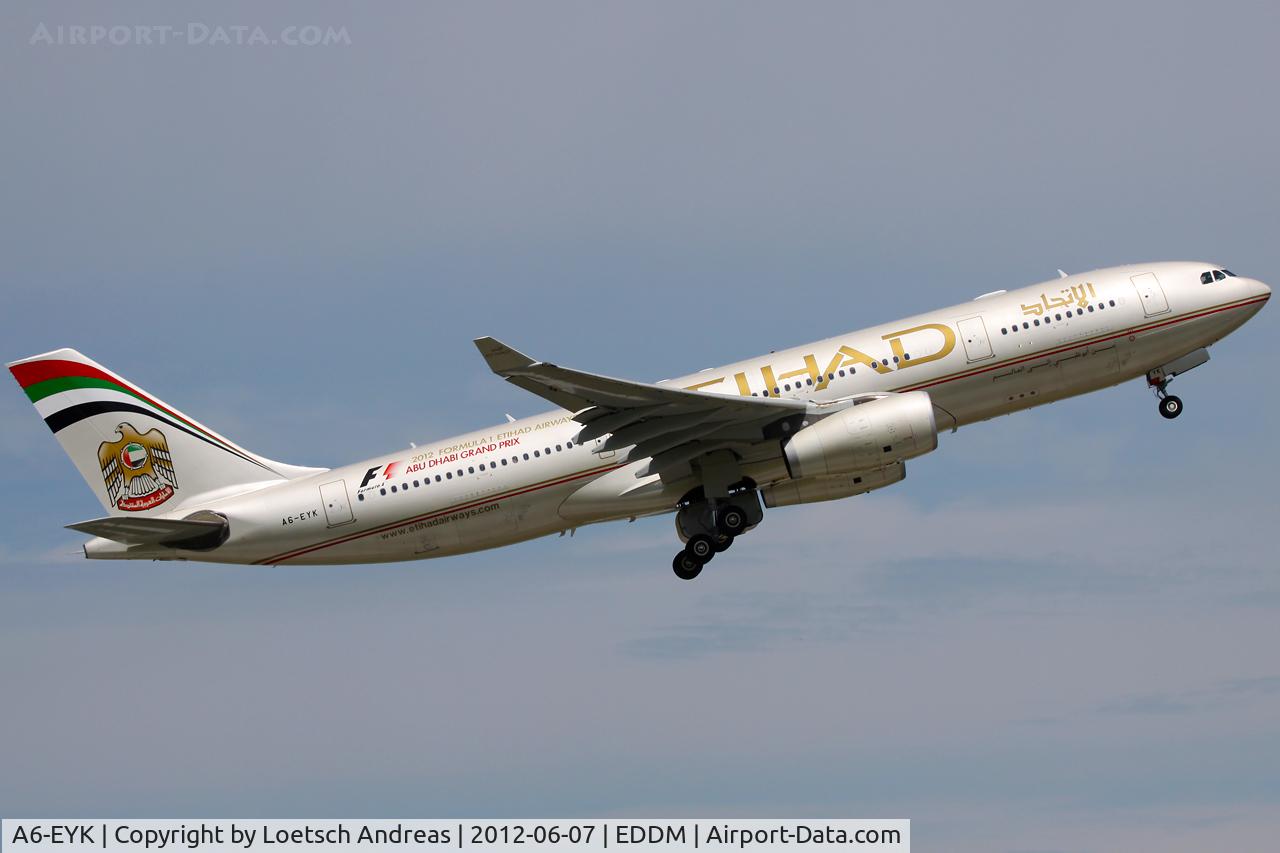 A6-EYK, 2006 Airbus A330-243 C/N 788, Etihad