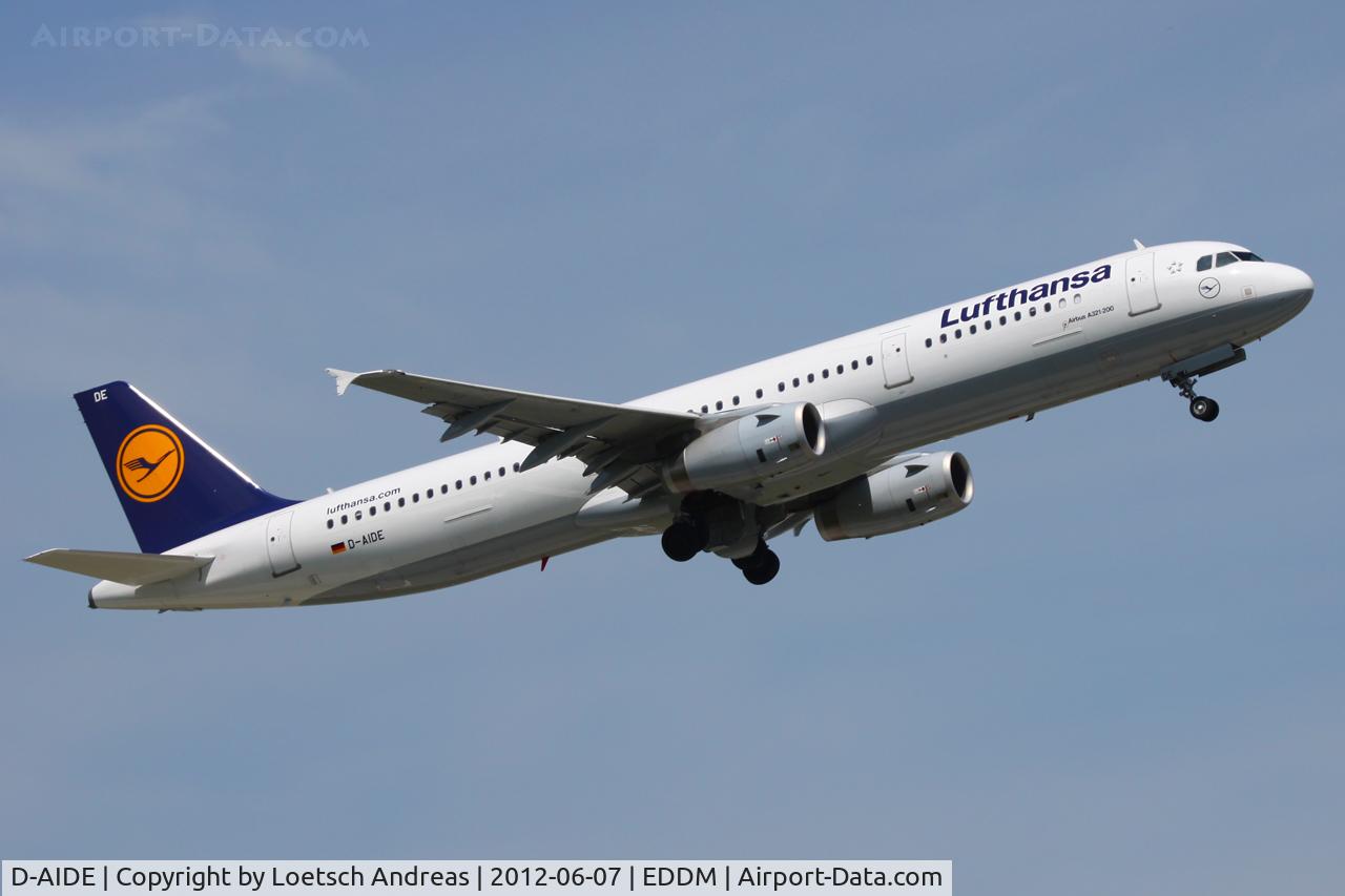 D-AIDE, 2011 Airbus A321-231 C/N 4607, Lufthansa