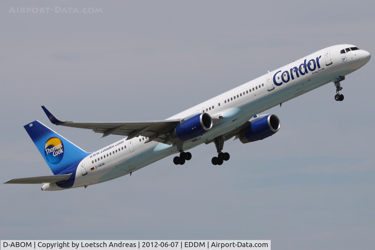 D-ABOM, 2000 Boeing 757-330 C/N 29022, Condor