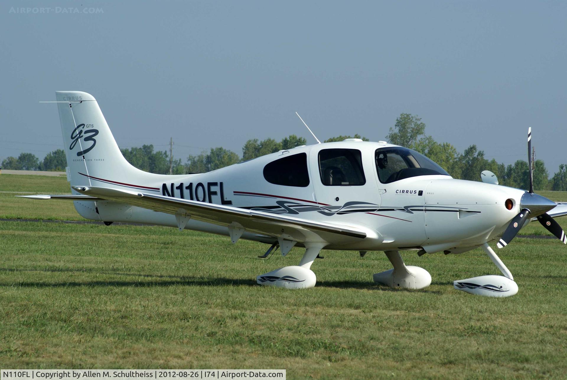 N110FL, 2007 Cirrus SR22 G3 GTS C/N 2813, 2007 Cirrus Design Corp SR22