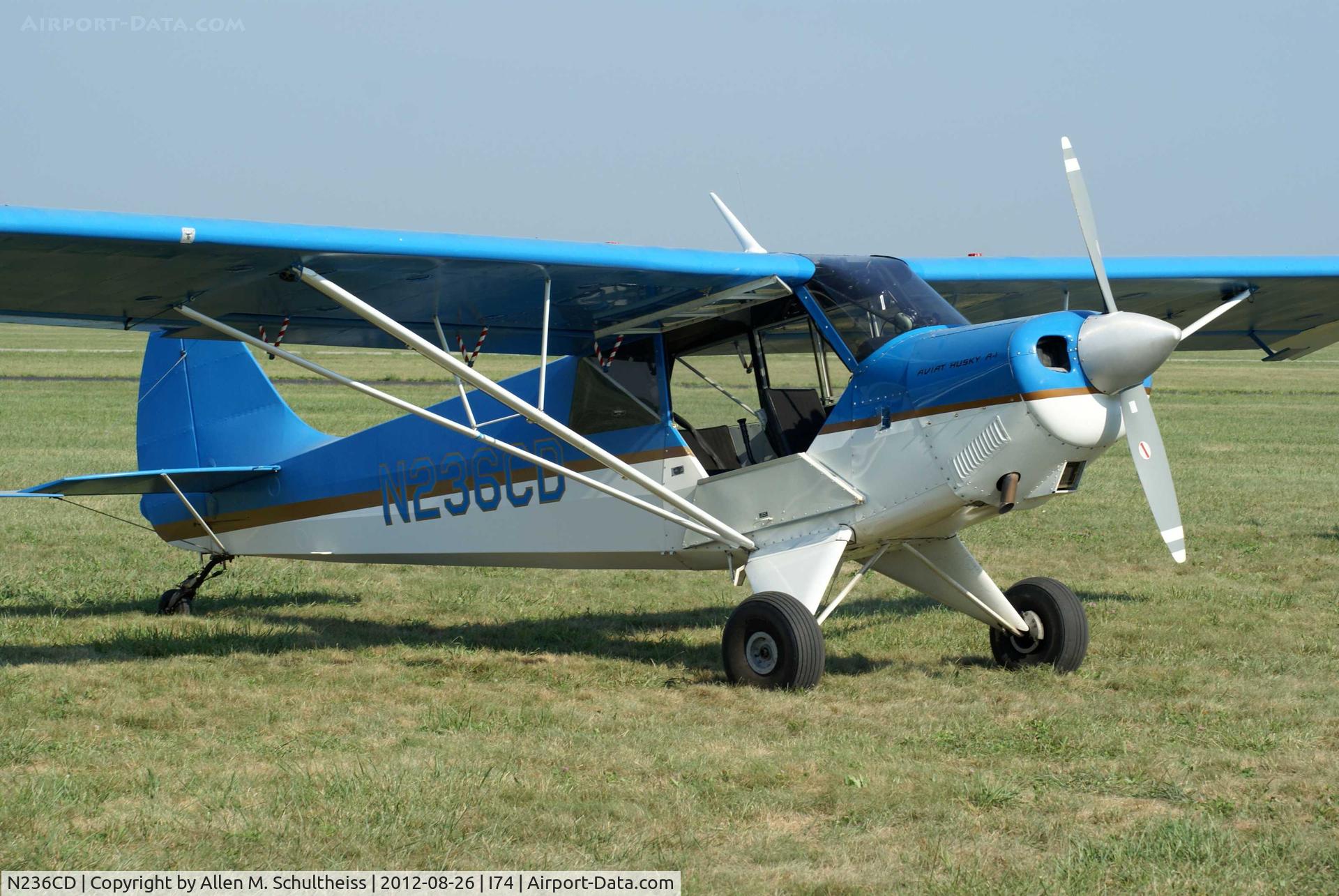 N236CD, 1992 Aviat A-1 Husky C/N 1219, 1992 Aviat Inc A-1