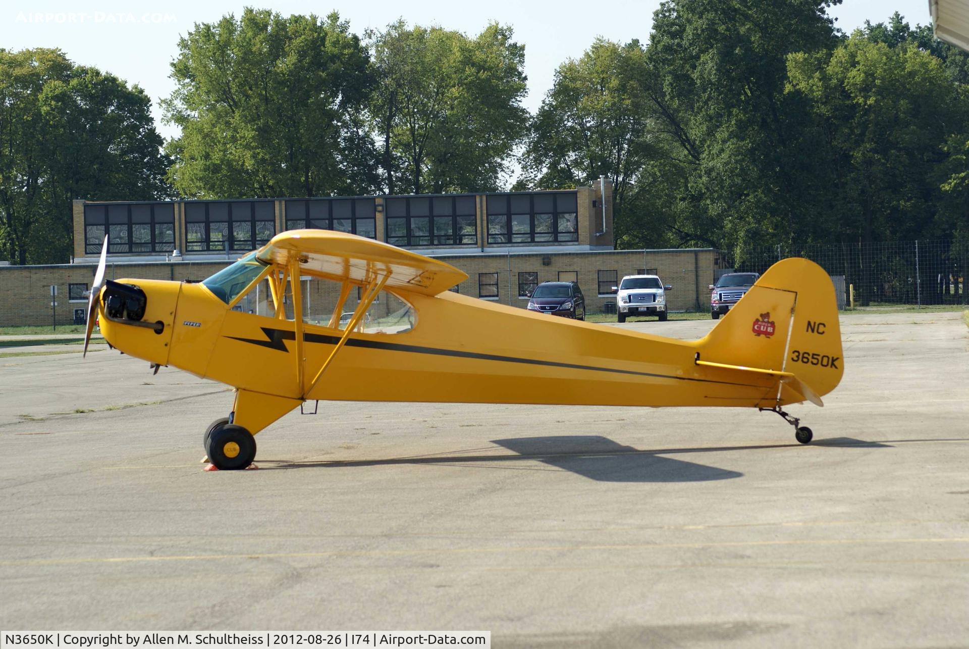 N3650K, 1946 Piper J3C-65 Cub C/N 22344, 1946 Piper J3C-65