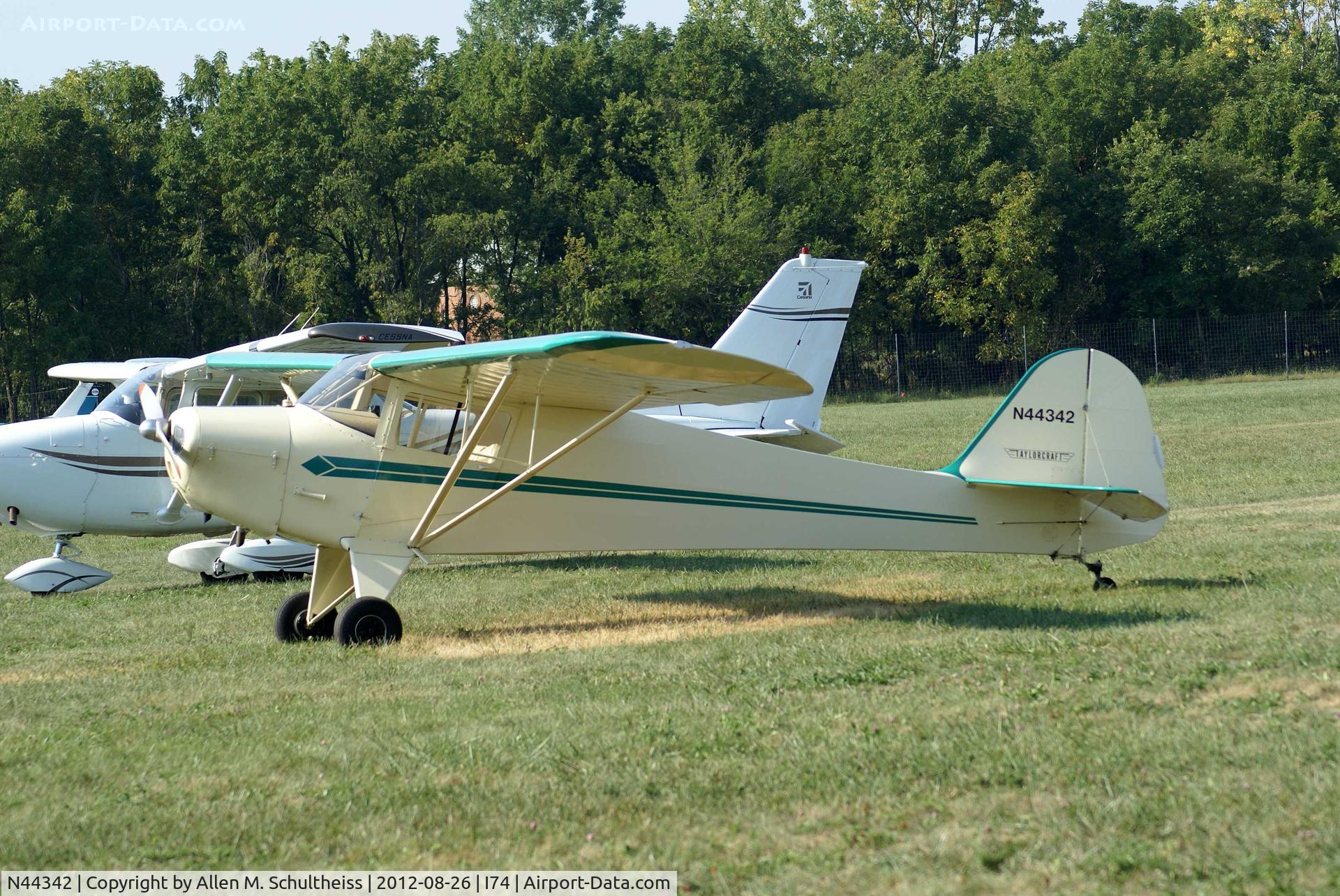 N44342, 1946 Taylorcraft BC12-D C/N 10142, 1946 Taylorcraft BC12-D