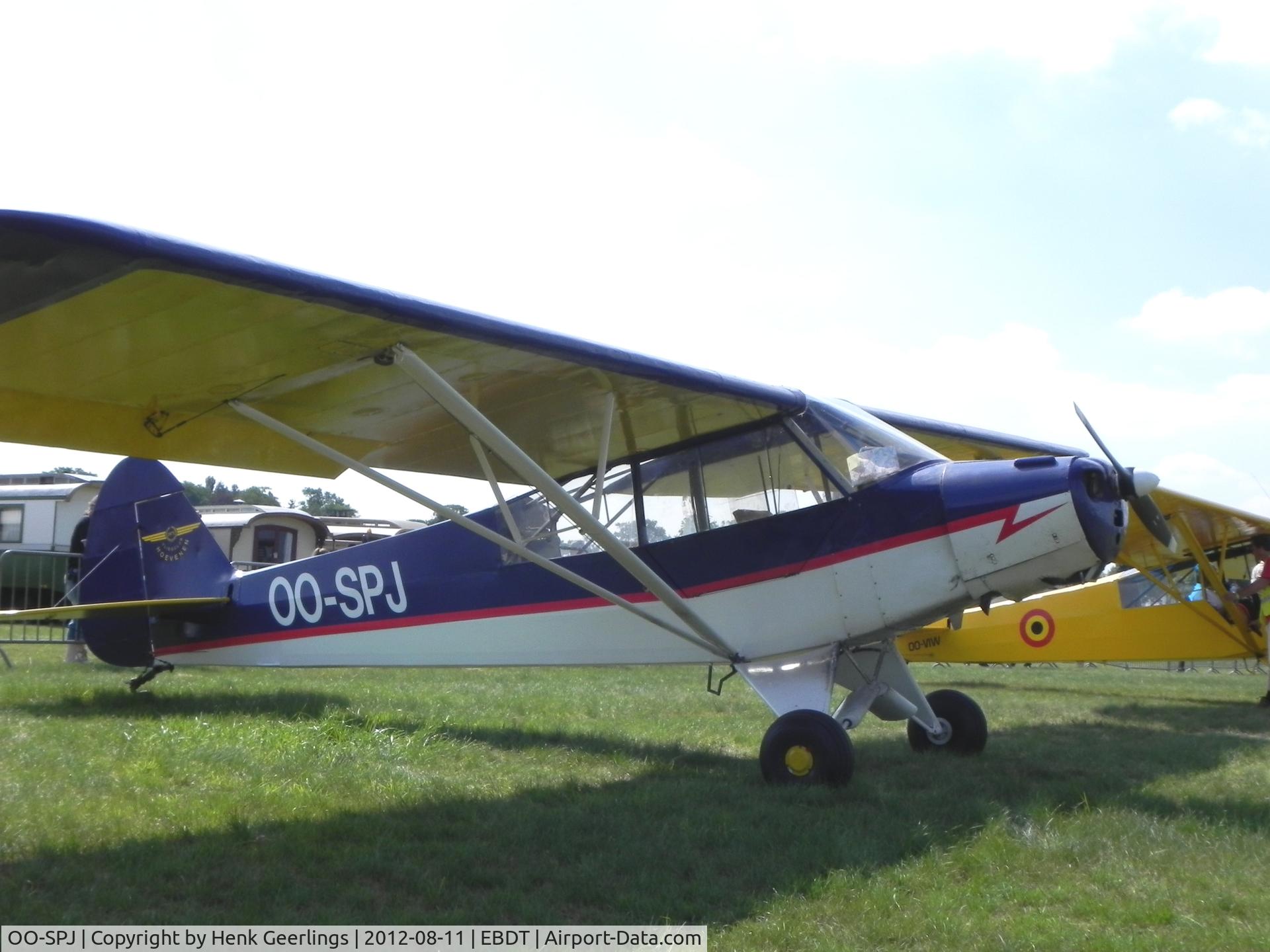 OO-SPJ, 1954 Piper L-18C Super Cub (PA-18-95) C/N 18-1547, Fly In , Schaffen Diest