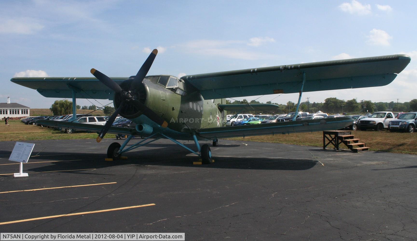 N75AN, PZL-Mielec AN-2 C/N 1G21141, Antonov 2