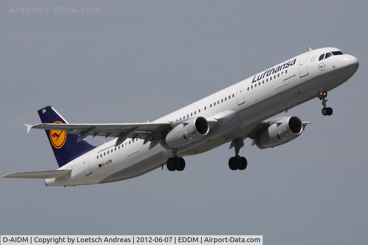 D-AIDM, 2011 Airbus A321-231 C/N 4916, Lufthansa