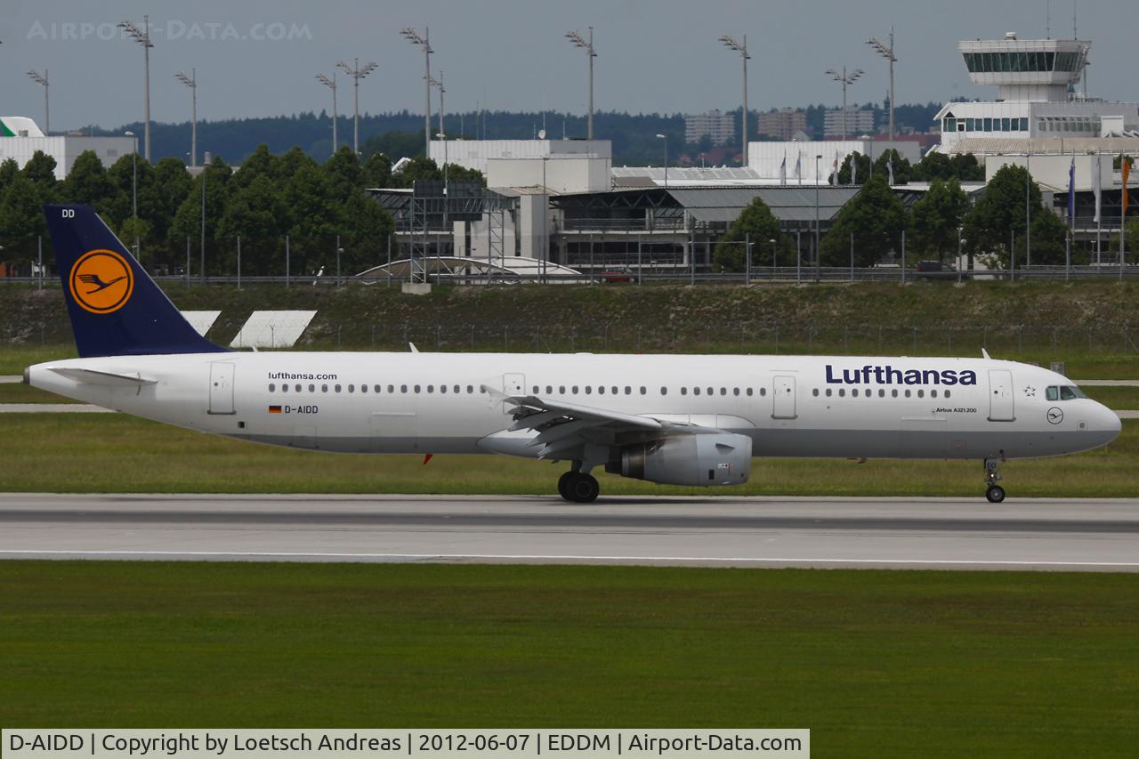 D-AIDD, 2010 Airbus A321-231 C/N 4585, Lufthansa