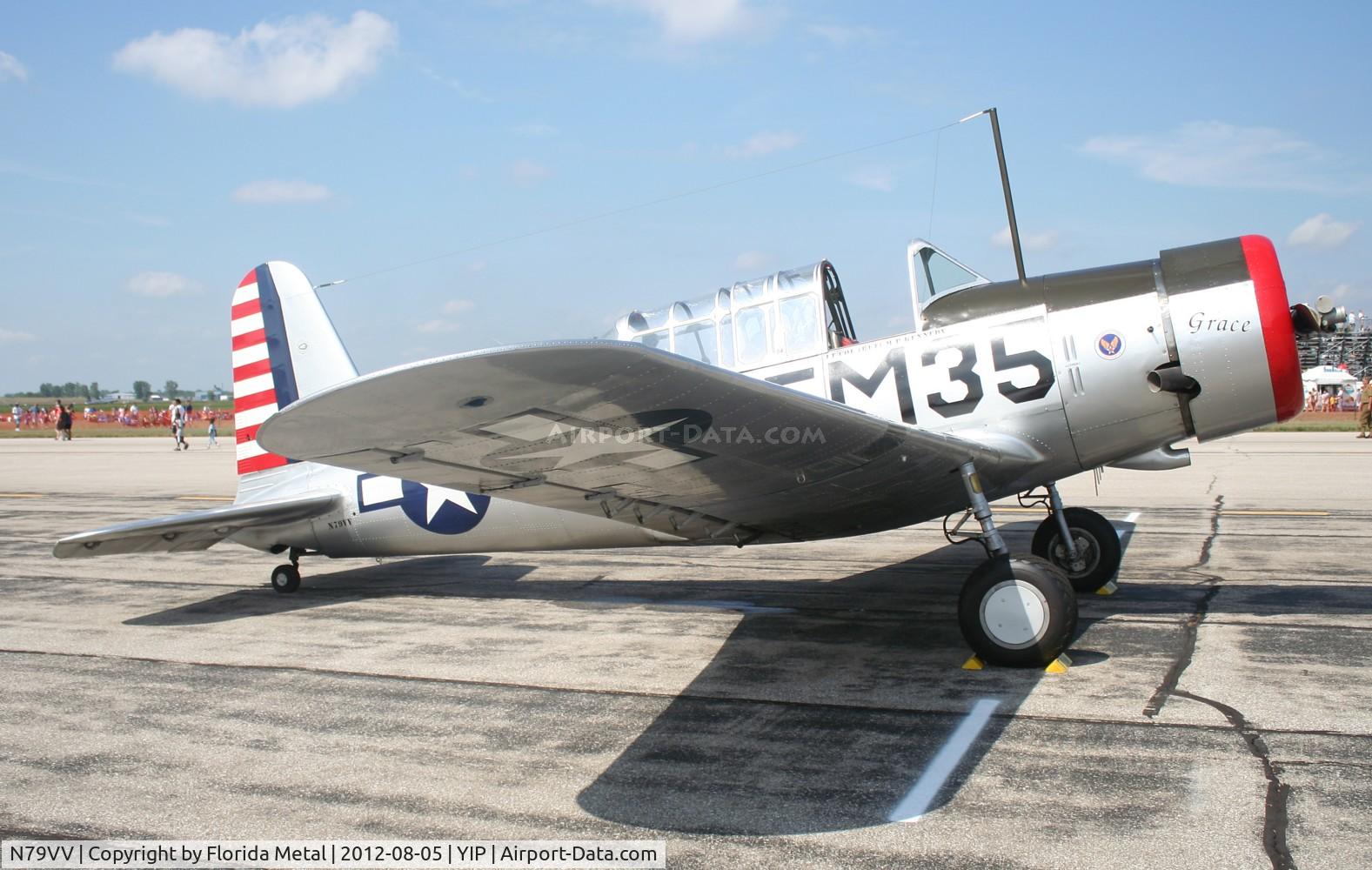 N79VV, 1942 Consolidated Vultee BT-13A C/N 11756, BT-13A