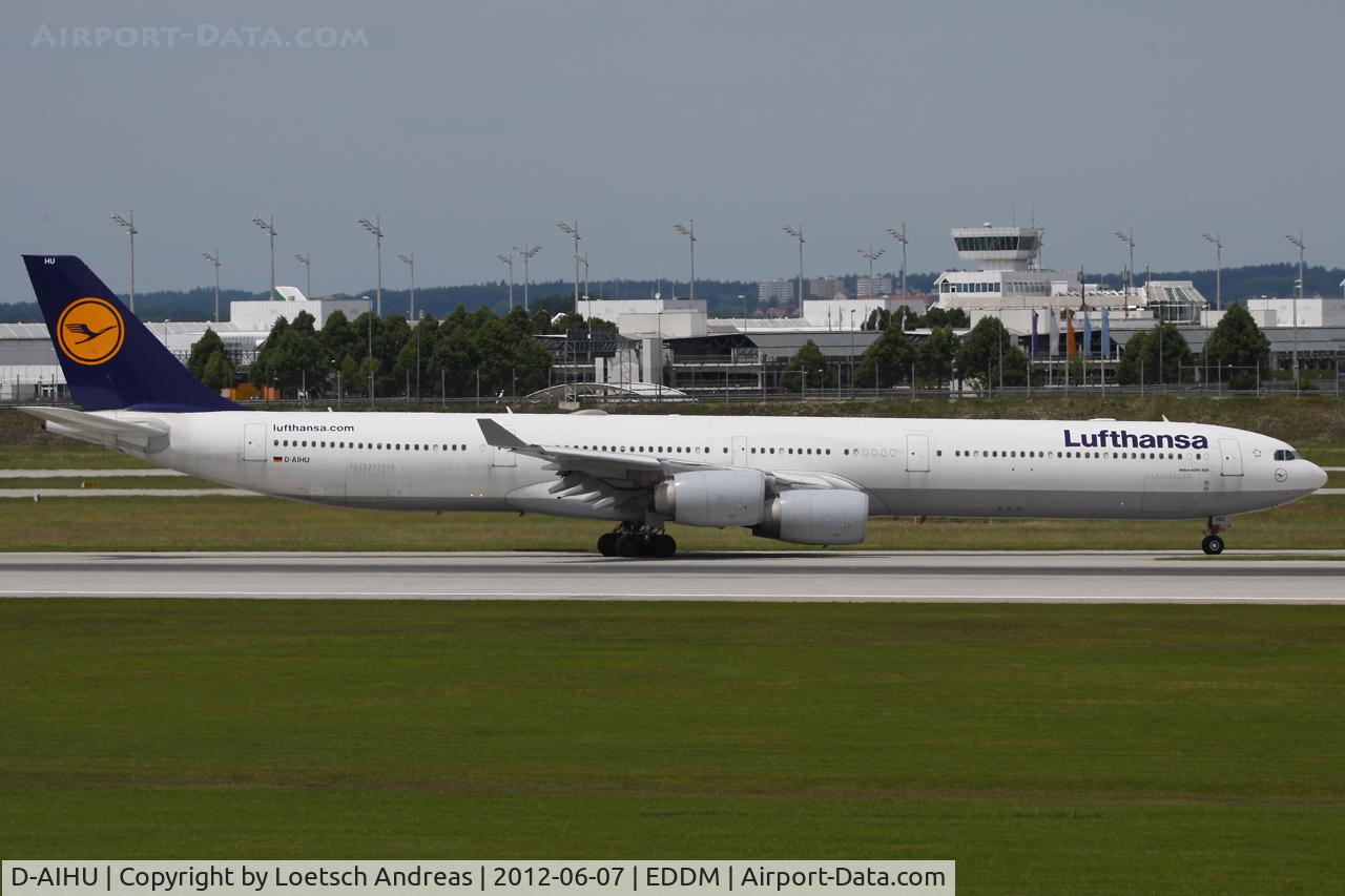 D-AIHU, 2008 Airbus A340-642 C/N 848, Lufthansa