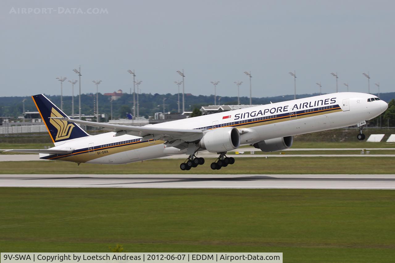 9V-SWA, 2006 Boeing 777-312/ER C/N 34568, Singapore Airlines