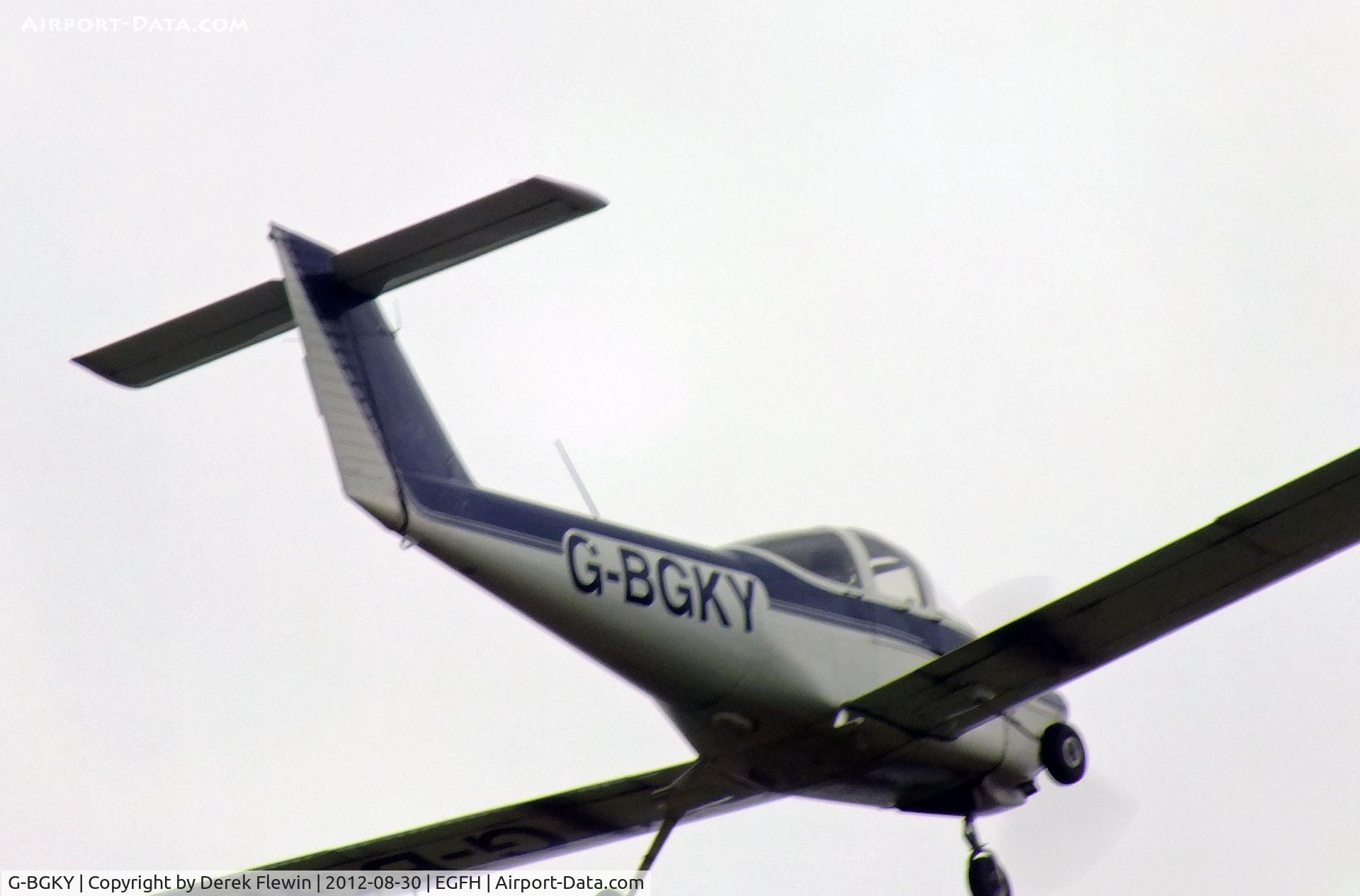 G-BGKY, 1978 Piper PA-38-112 Tomahawk Tomahawk C/N 38-78A0737, Cambrian Flying Clubs Tomahawk.