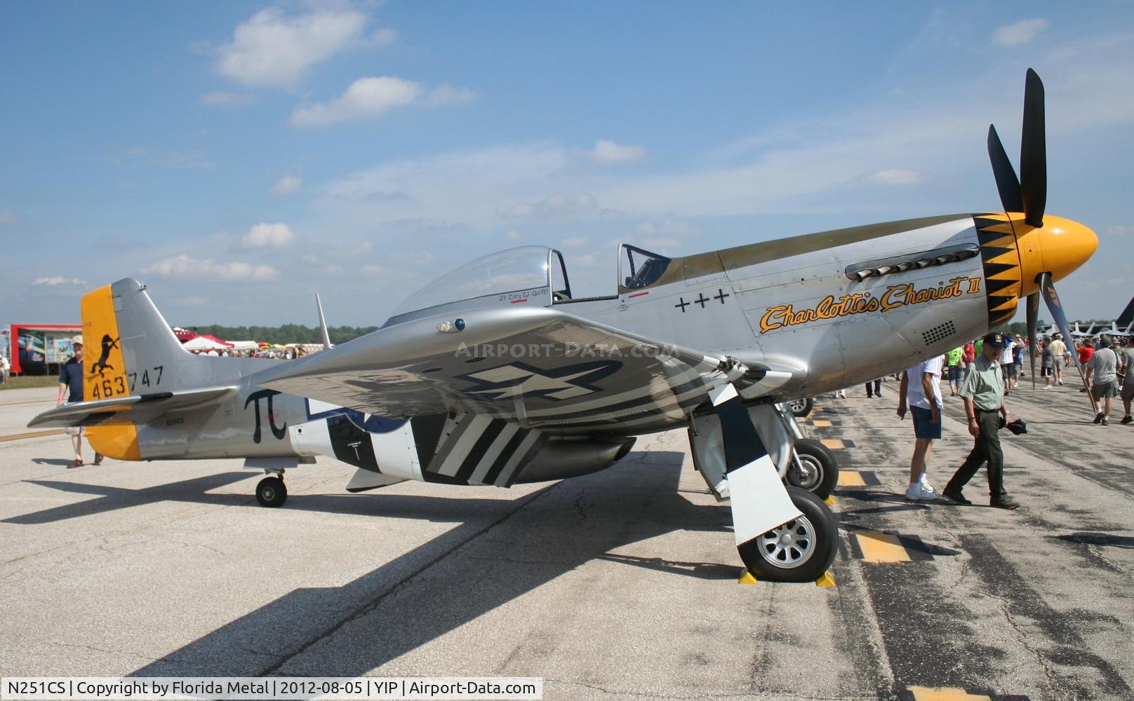 N251CS, North American F-51D Mustang C/N 44-74977N, Charlotte's Chariot II