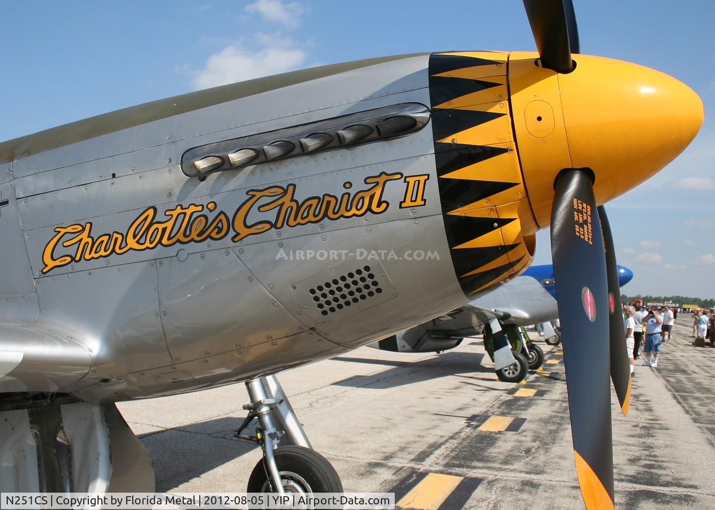 N251CS, North American F-51D Mustang C/N 44-74977N, Charlotte's Chariot II