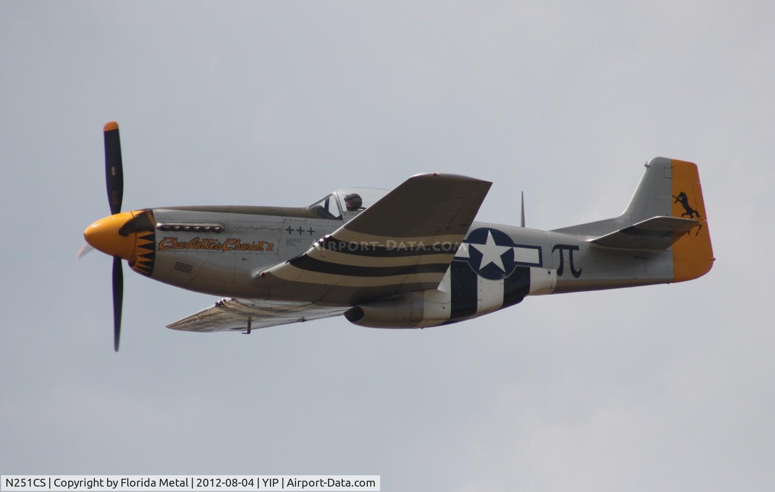 N251CS, North American F-51D Mustang C/N 44-74977N, Charlotte's Chariot II