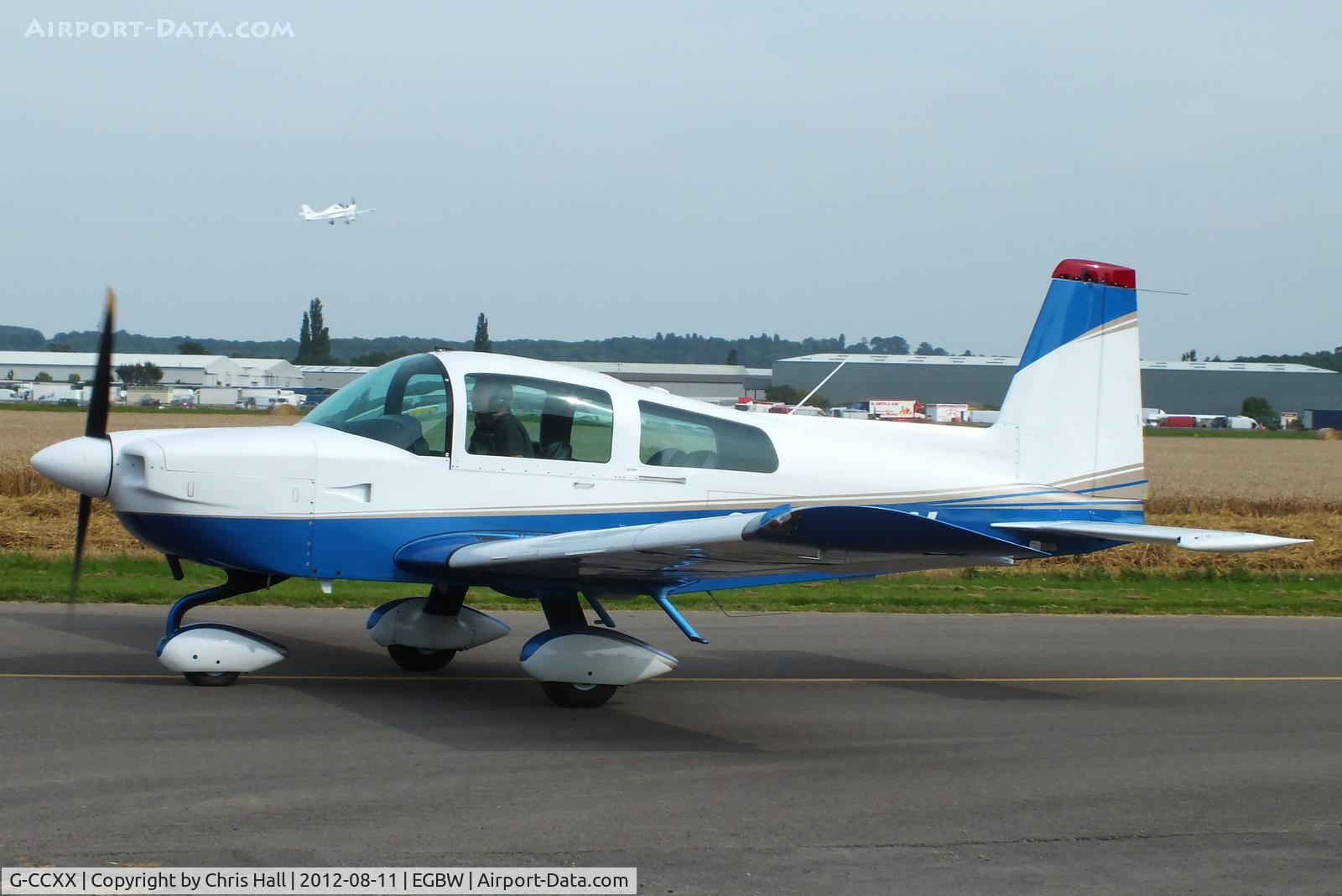 G-CCXX, 1993 American General AG-5B Tiger C/N 10160, at Wellesbourne Mountford