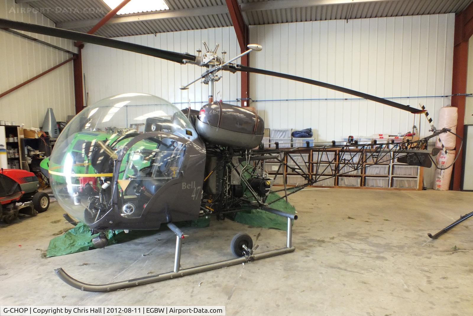 G-CHOP, 1966 Westland 47G-3B-1 C/N WAN-79, Leamington Hobby Centre Ltd