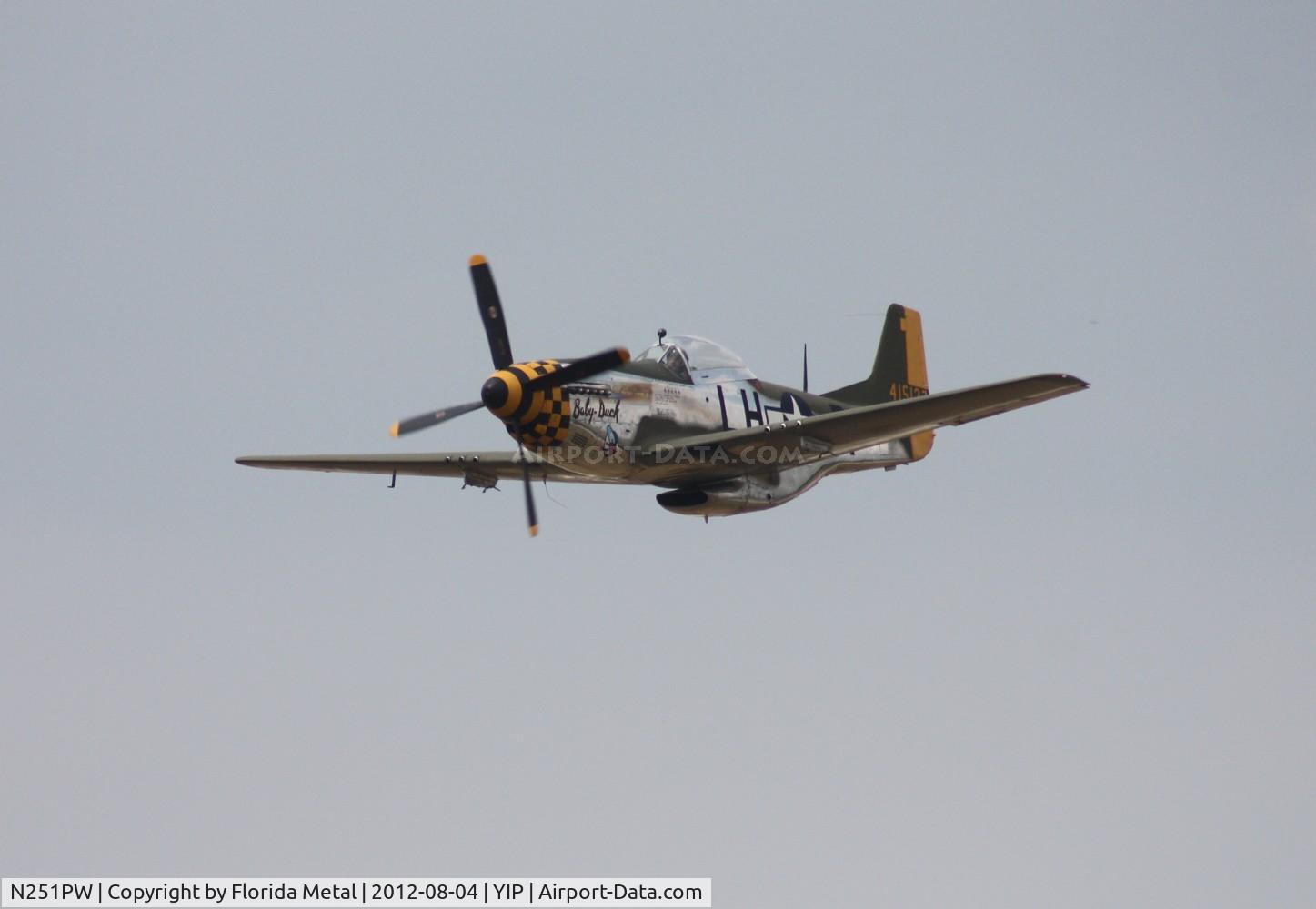 N251PW, 1944 North American P-51D Mustang C/N 122-31945, Baby Duck