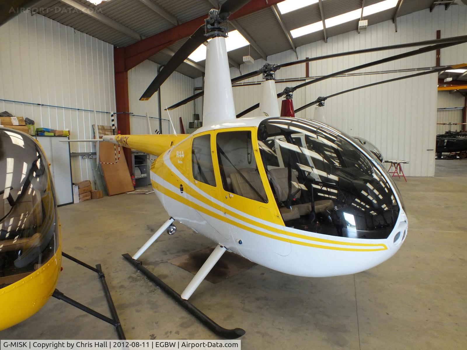 G-MISK, 1998 Robinson R44 Astro C/N 0520, at Wellesbourne Mountford