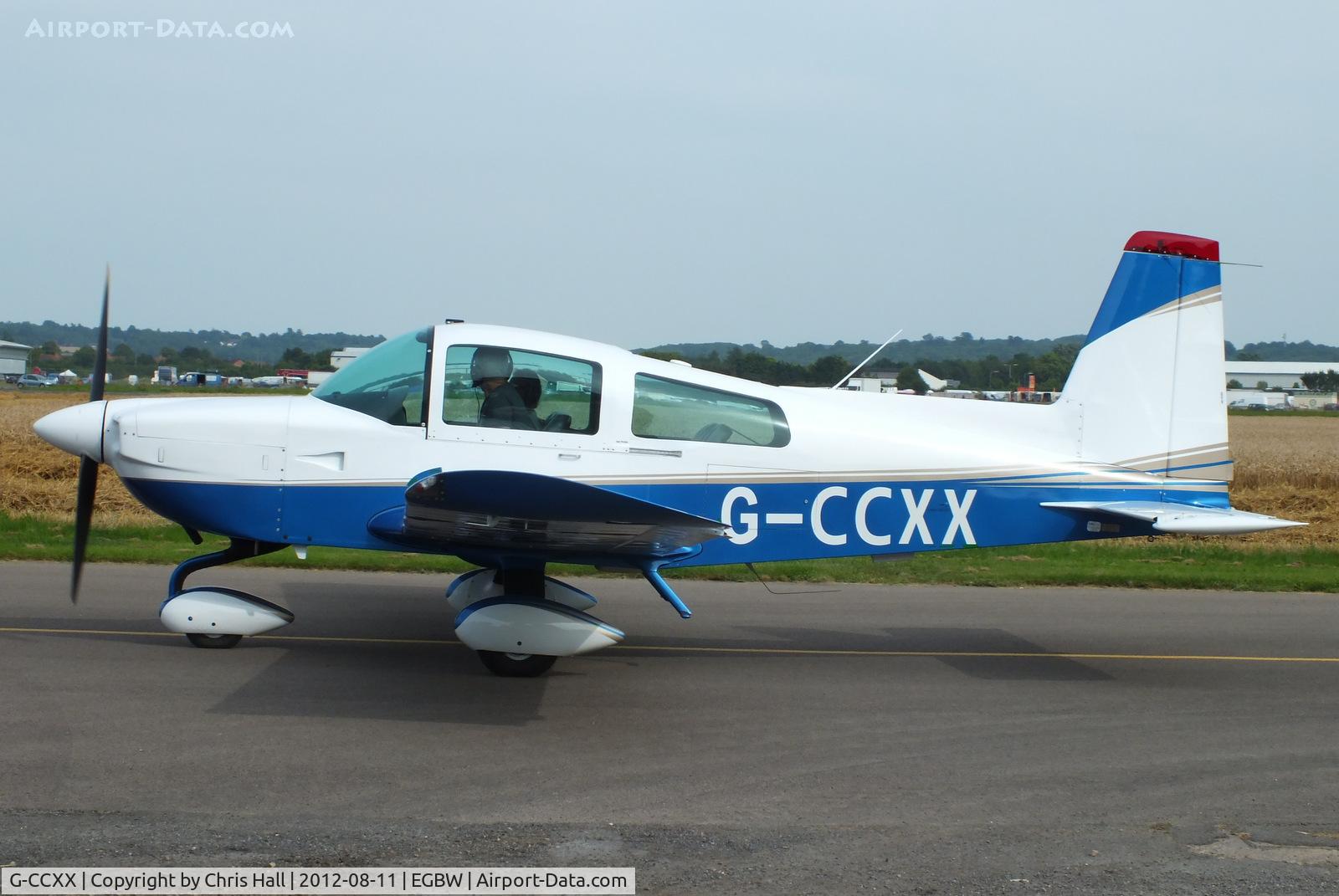 G-CCXX, 1993 American General AG-5B Tiger C/N 10160, at Wellesbourne Mountford