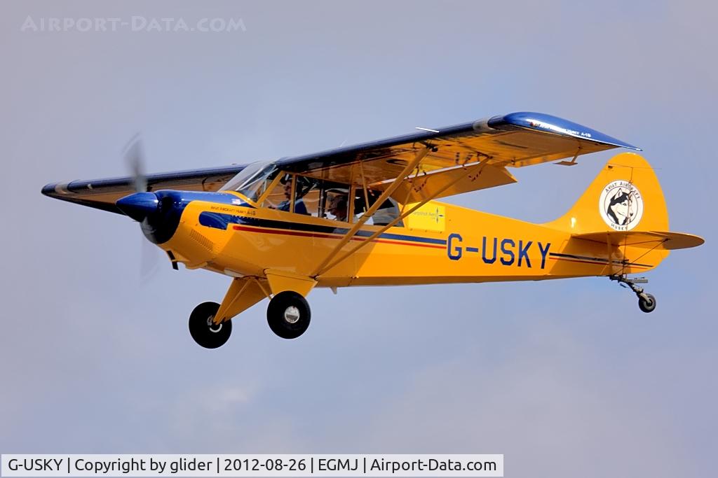 G-USKY, 2004 Aviat A-1B Husky C/N 2261, Arrival