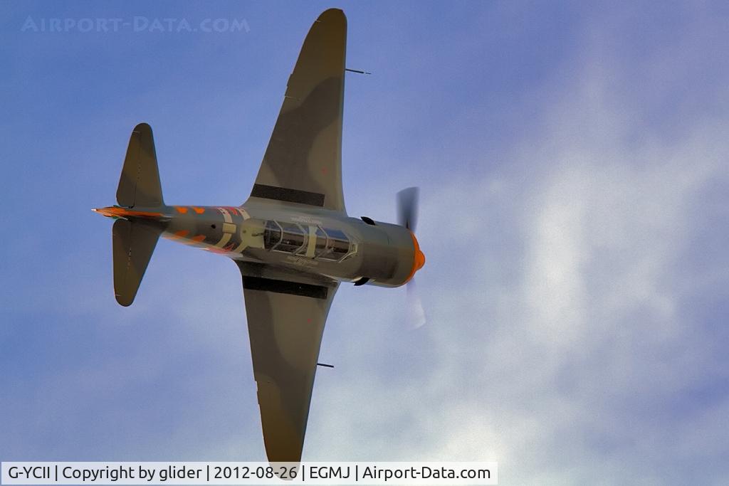 G-YCII, 1945 Let C-11 (Yak-11) C/N 2511108, Great show from this one