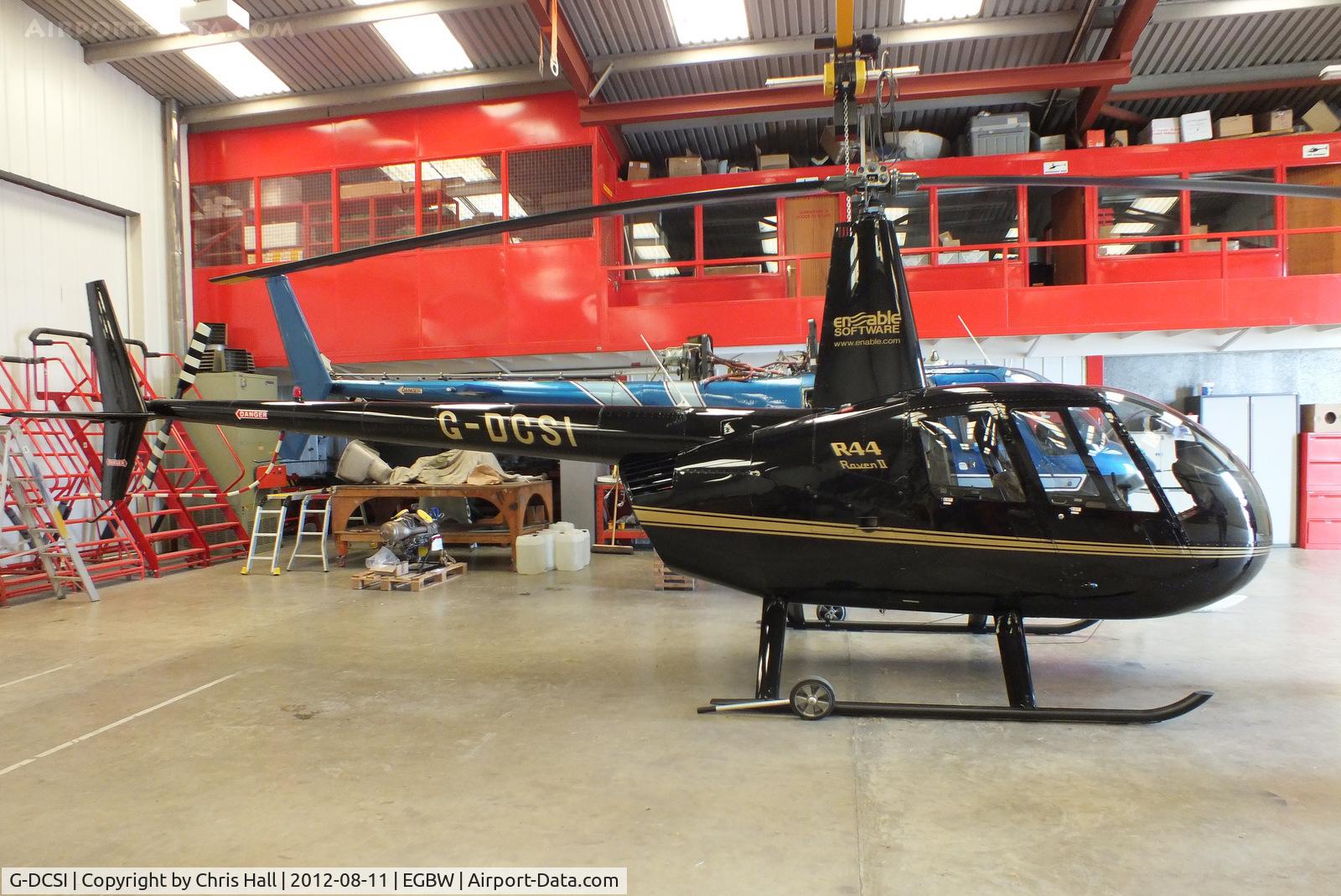 G-DCSI, 2007 Robinson R44 Raven II C/N 11746, Enable International Ltd