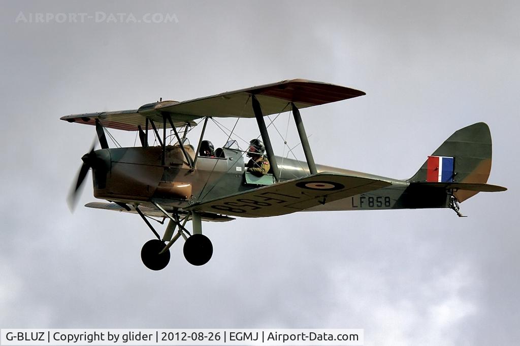 G-BLUZ, 1944 De Havilland DH.82B Queen Bee C/N 1435, Welcome visitor