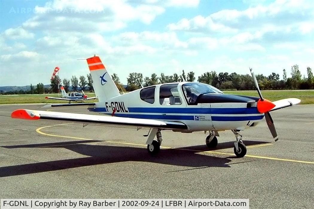 F-GDNL, Socata TB-20 C/N 434, Socata TB-20 Trinidad [434] Muret-Lherm~F 24/09/2002