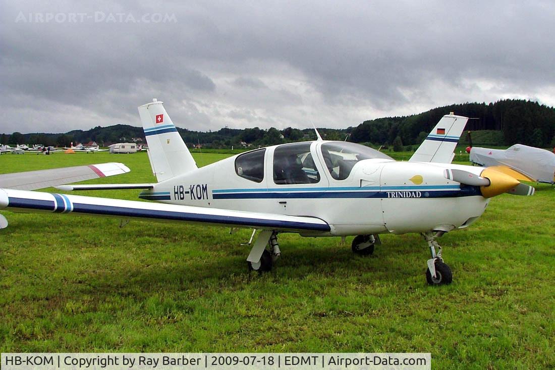 HB-KOM, 1989 Socata TB-20 Trinidad C/N 873, Socata TB-20 Trinidad [873] Tannheim~D 18/07/2009