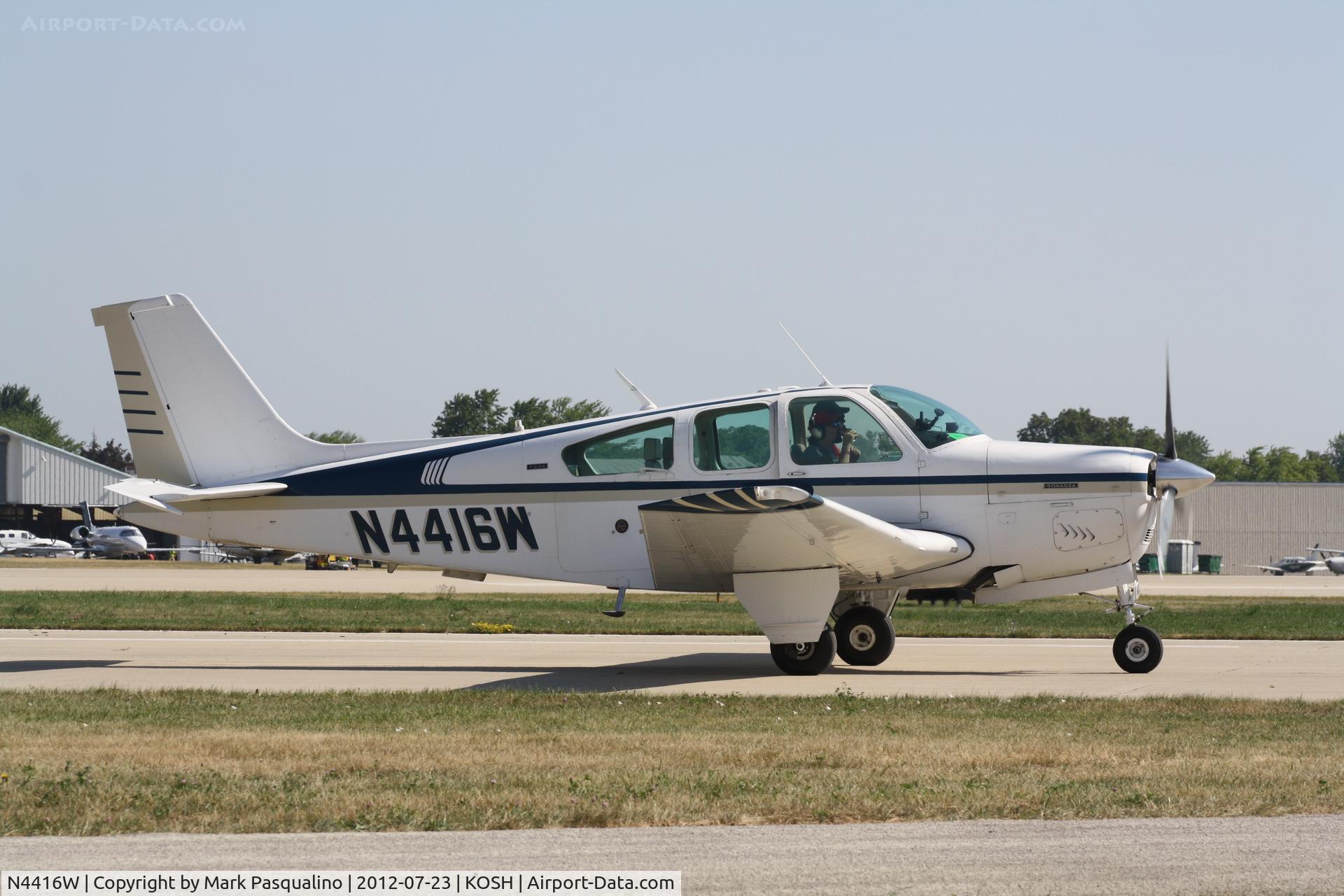 N4416W, Beech F33A Bonanza C/N CE-496, Beech F33A