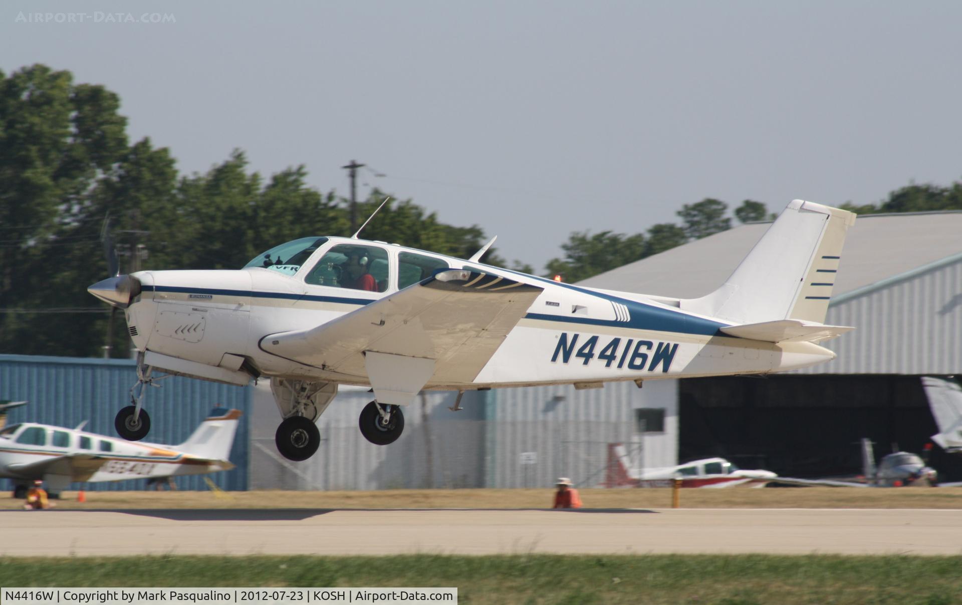 N4416W, Beech F33A Bonanza C/N CE-496, Beech F33A