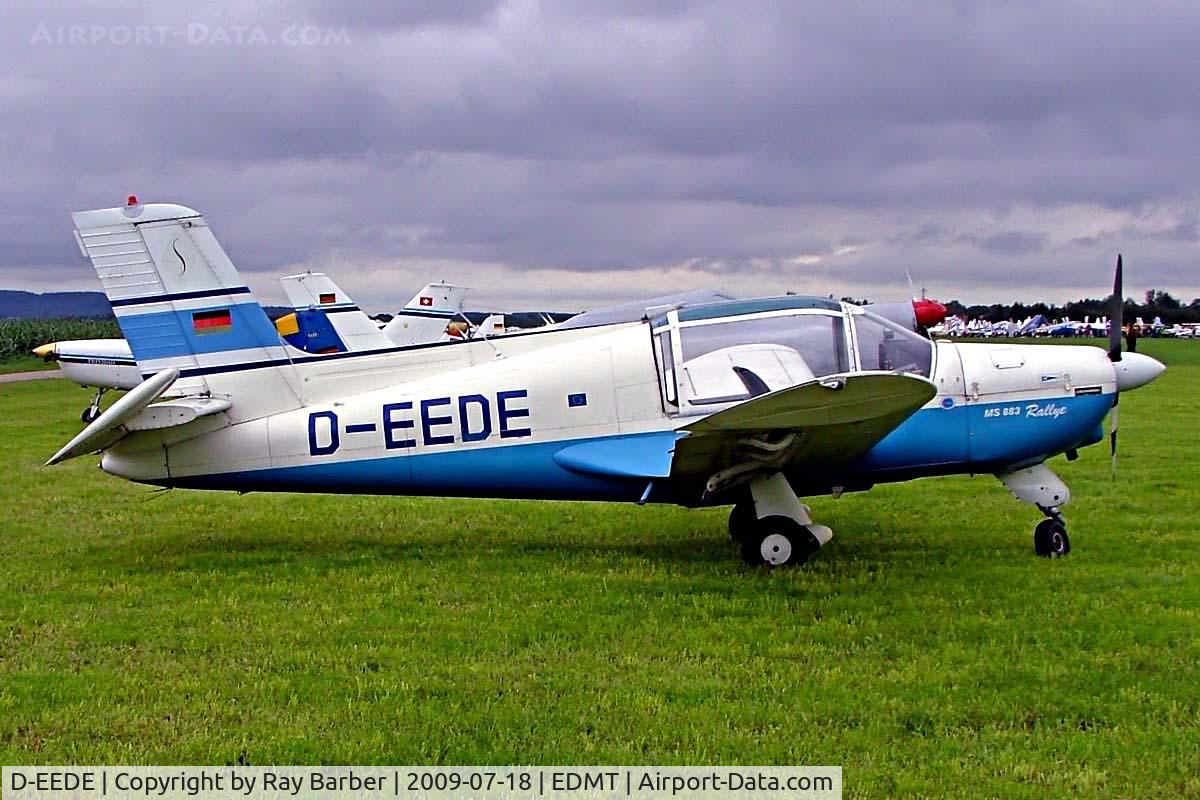 D-EEDE, Socata MS-883 Rallye 115 C/N 1573, Socata MS.883 Rallye 115 [1573]  Tannheim~D 18/07/2009