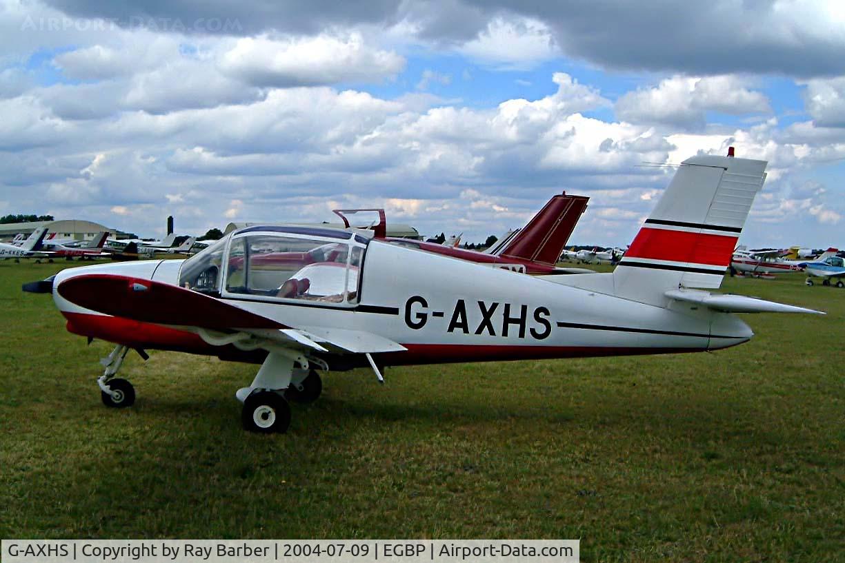 G-AXHS, 1969 Socata MS.880B Rallye Club C/N 1357, Socata MS.880B Rallye Club [1357] Kemble~G 09/07/2004
