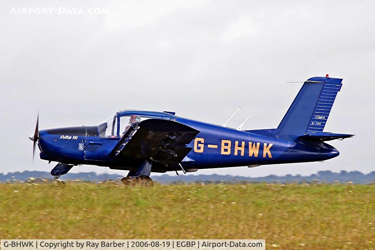 G-BHWK, 1967 Morane-Saulnier MS-880B Rallye Club C/N 870, Socata MS.880B Rallye Club [870] Kemble~G 19/08/2006