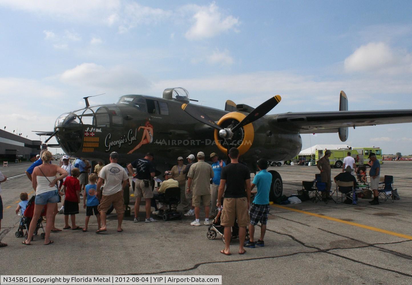 N345BG, 1944 North American TB-25N Mitchell C/N 108-47531, Georgie's Gal
