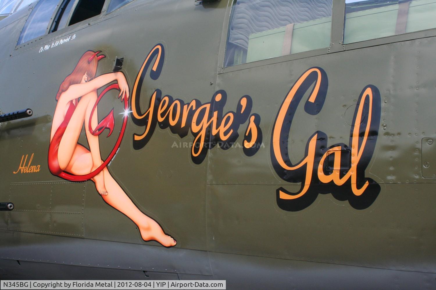 N345BG, 1944 North American TB-25N Mitchell C/N 108-47531, Georgie's Gal