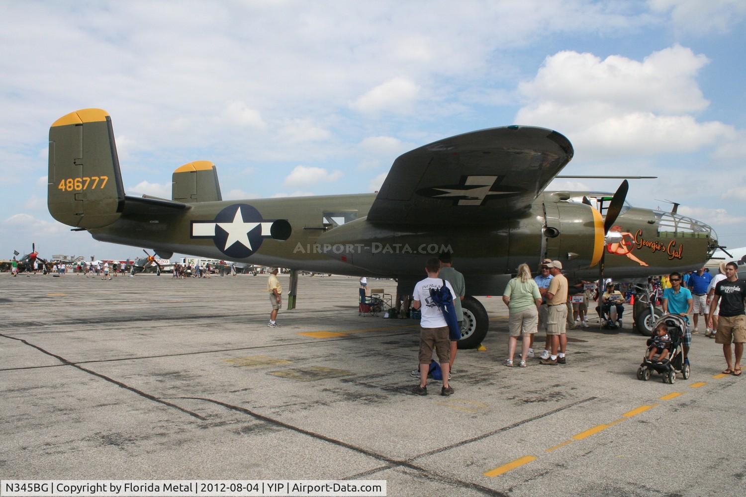 N345BG, 1944 North American TB-25N Mitchell C/N 108-47531, Georgie's Gal