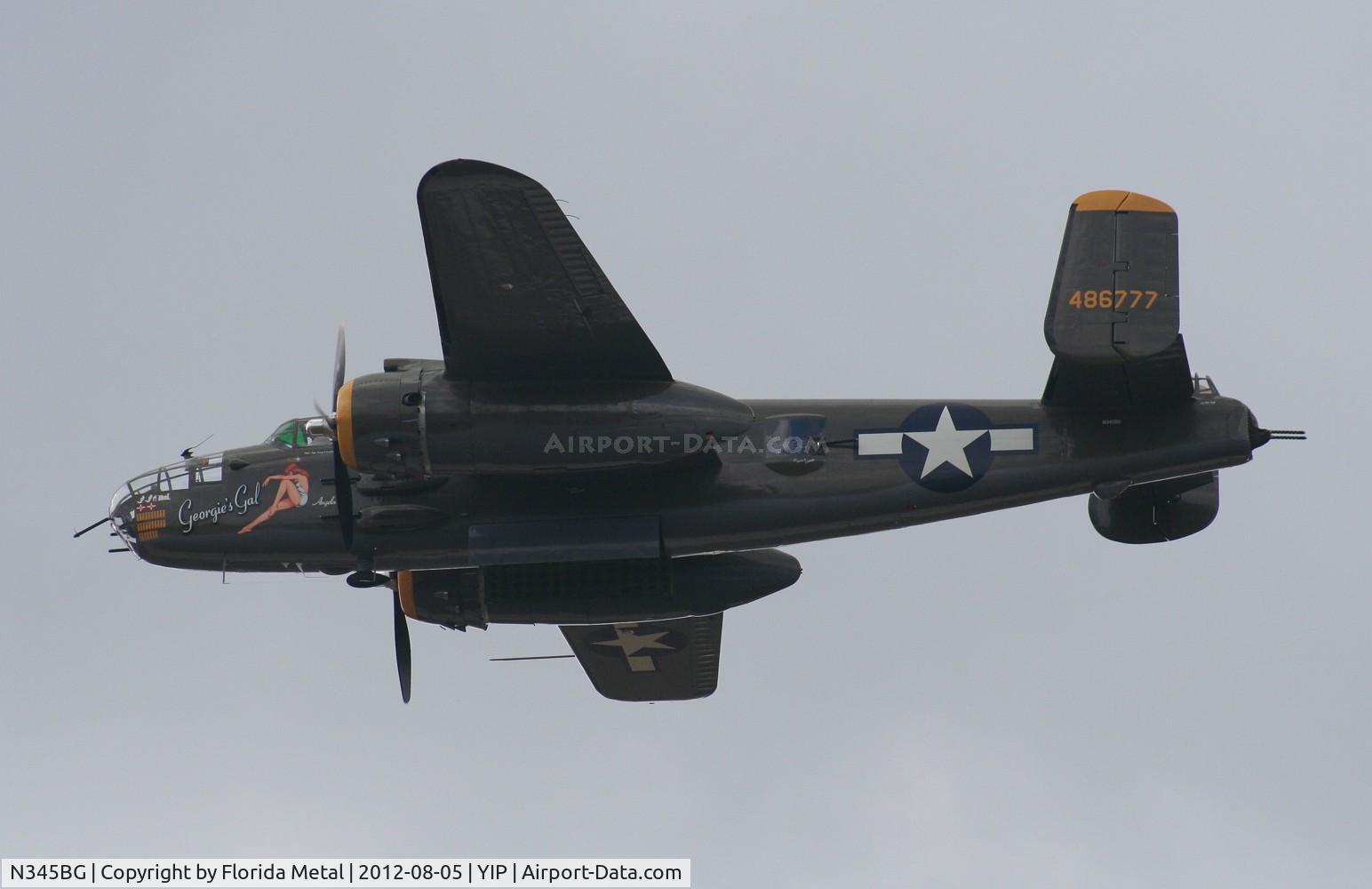 N345BG, 1944 North American TB-25N Mitchell C/N 108-47531, Georgie's Gal