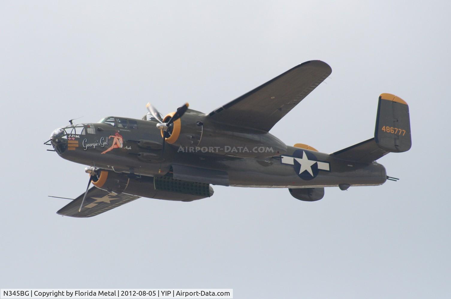 N345BG, 1944 North American TB-25N Mitchell C/N 108-47531, Georgie's Gal